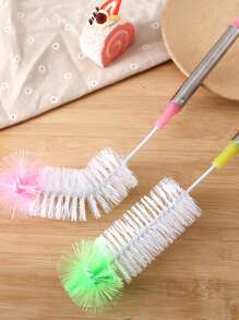 1pc Long Handle Cup Cleaning Brush - Multicolor - View 6