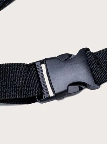 Minimalist Bum Bag - Black - View 4