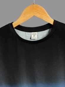 SHEIN Boys Ombre Print Tee - Multicolor - View 4