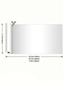 1pc Plain Waterproof Wall Paper,Renovation Stickers Peel Wall Panels,Wall Paper, Wallpapers,Spring Decoration Items Refresh Your Home,Rama Decoration Stickers - Black - View 7