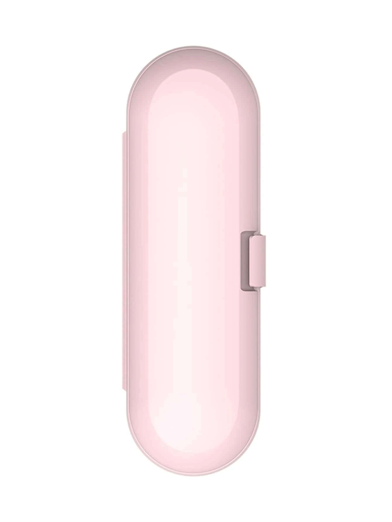 Universal Electric Toothbrush Holder Case, Portable Travel Storage Box For Electric Toothbrush, Outdoor Protection Case Home Bathroom Decor Fall Decor Back To School - Pink - View 1