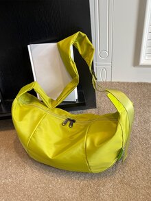 Neon Yellow Hobo Bag - Green - View 6