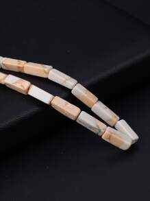 1 hebra Accesorio de joya DIY geométrico con cuenta con piedra - Multicolor - Ver 6