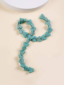 1 hebra Accesorio de joya DIY cuenta - Azul - Ver 2