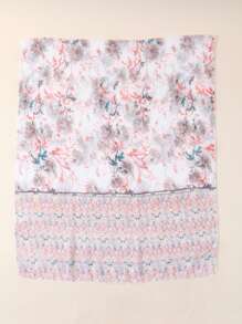 Khăn quàng in hoa - Nhiều màu - Xem 3