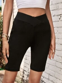 EMERY ROSE 女士紧身裤 - 黑色 - 查看 5