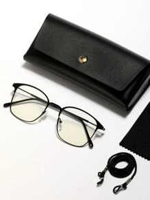 1 件金属时尚眼镜，具有变色功能（配有眼镜盒、眼镜布和眼镜绳），适合驾驶、户外活动、阅读和多用途使用休闲太阳镜配件沙滩配件眼镜太阳镜，适合夏季海滩度假、户外、旅行