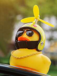 Duck Design Car Ornament, Rubber Duck - Multicolor - View 2