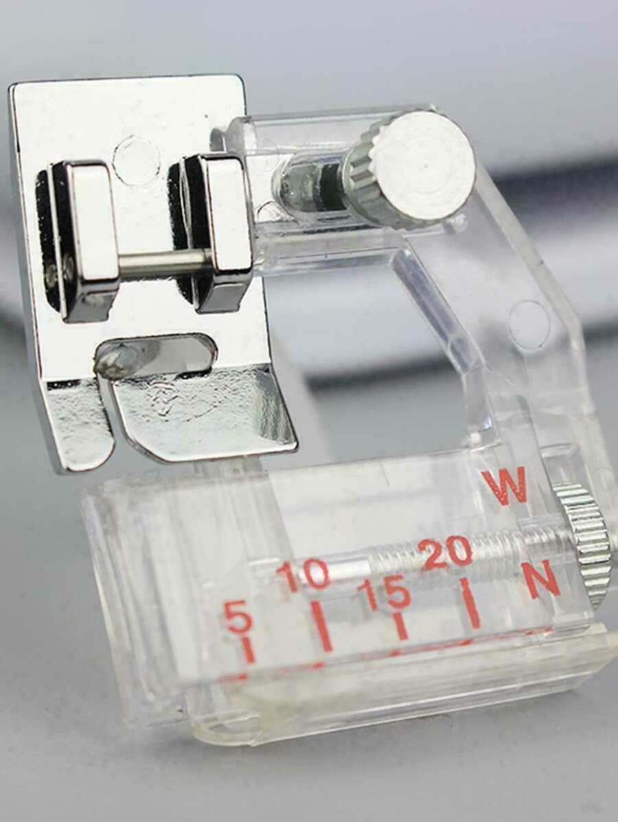 1pc ABS Alloy Sewing Machine Presser Foot, Minimalist Sewing Machine Presser Foot Retainer For Sewing - Clear - View 1