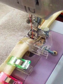 1pc ABS Alloy Sewing Machine Presser Foot, Minimalist Sewing Machine Presser Foot Retainer For Sewing - Clear - View 3