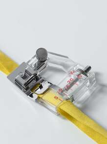 1pc ABS Alloy Sewing Machine Presser Foot, Minimalist Sewing Machine Presser Foot Retainer For Sewing - Clear - View 5