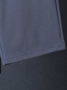 SHEIN Boys Letter Graphic Colourblock Tee & Shorts - Multicolor - View 3