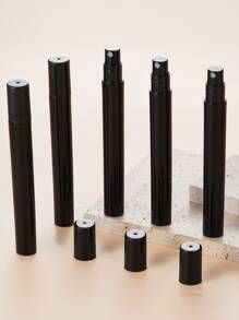 5 cái 5ML Trống Chai xịt , Có thể Nạp lại Bình xịt nước hoa Chai , Mini Bình Xịt , Túi nhỏ Chai nước hoa , Hương thơm Pump Loại vỏ , Có thể mang đi Trống Nước hoa Thùng đựng hàng Cho du lịch - màu đen - Xem 1