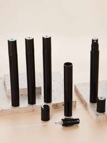 5 cái 5ML Trống Chai xịt , Có thể Nạp lại Bình xịt nước hoa Chai , Mini Bình Xịt , Túi nhỏ Chai nước hoa , Hương thơm Pump Loại vỏ , Có thể mang đi Trống Nước hoa Thùng đựng hàng Cho du lịch - màu đen - Xem 4