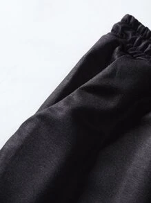 Manfinity Homme 男士撲克牌圖案漸層抽繩連帽衫和運動褲 - 彩色 - 查看 8
