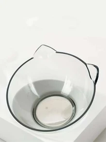 1pc Cat Design Double Pet Bowl With Bottle, Pet Automatic Water Bowl Cat Food Bowl, Cat Bowl With Water Dispenser For Dogs & Cats - Multicolor - View 5