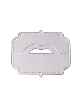 1入組碳鋼哈德菲爾德鋼創意幾何設計DIY蝕刻模板工藝模具適合家用