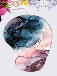 1入組大理石圖案鼠標墊 - 彩色 - 查看 2