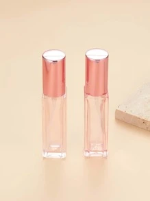2pcs 10ML Empty Perfume Spray Bottle,Refillable Perfume Atomizer Bottle, Mini Spray Bottles, Small Pocket Perfume Bottle, Scent Pump Case, Portable Empty Perfume Container for Travel - Pink - View 2