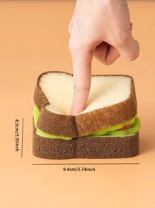 1 pieza Esponja de limpieza con emparedado - Multicolor - Ver 5