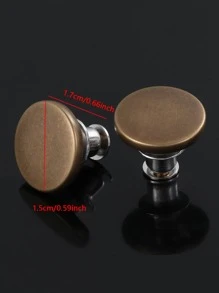 Nút có thể tháo rời 6 cái - Đồng - Xem 7