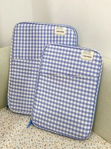 Túi đựng máy tính xách tay phong cách Hàn Quốc, Túi đựng máy tính xách tay chống sốc đa chức năng, Tương thích với iPad 10/11/12,9 inch và máy tính xách tay 13 inch - Màu xanh lam - Xem 1