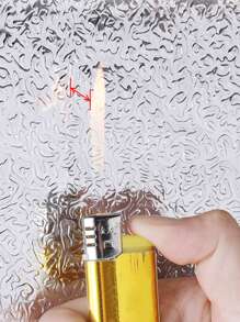 Thick Aluminum Foil Sticker For Cabinet, Oil-Proof Kitchen Wall Sticker - Silver - View 4