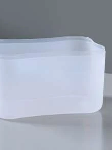 1 Hộp Đựng Xà Phòng Bằng Nhựa, Hàng Ngày Trong Suốt Loại Báo Chí Bình Đựng Chất Lỏng Cho Nhà Bếp - Màu xám đen - Xem 4