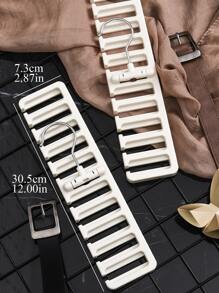 1 Màu Sắc Ngẫu Nhiên Thắt Lưng Móc Treo Tủ Quần Áo Tủ Quần Áo Thắt Lưng Khăn Treo Sắp Xếp Xoay Khe Lưu Trữ Giá Đỡ Móc Phòng Ngủ Vật Dụng Gia Đình - Nhiều màu - Xem 2