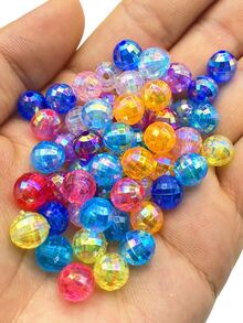 50 piezas/set Accesorio de joya DIY al azar cuenta - Multicolor - Ver 2