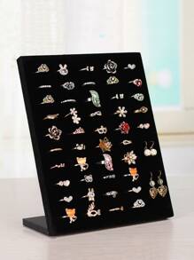 1入組素色首飾類架 - 黑色 - 查看 1