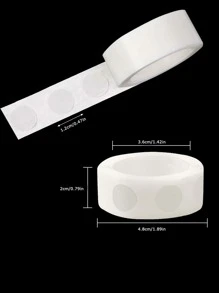 4 cái/bộ PP Keo bong bóng , Chấm keo Cho bữa tiệc - trắng - Xem 4