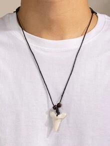 Hombres Collar con accesorio diente - Multicolor - Ver 4