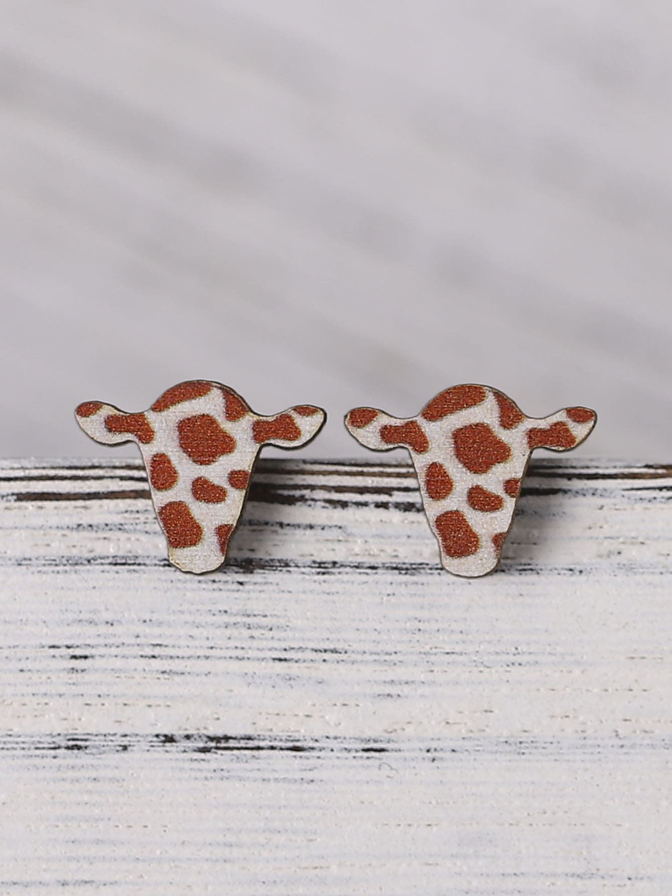 Bông tai đầu bò - Cà phê nâu - Xem 1