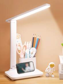 1 đèn nhựa để bàn, đèn đọc sách đa năng cho gia đình - Nhiều màu - Xem 1