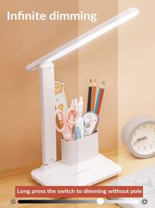 1 đèn nhựa để bàn, đèn đọc sách đa năng cho gia đình - Nhiều màu - Xem 7