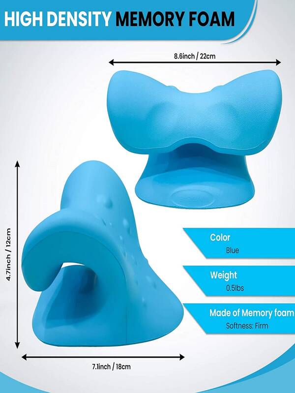 1pc Neck Pillow, Neck And Shoulder Relaxer, Cervical Traction Device