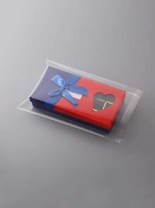 100 cái/bộ 3,15*9,84 inch Túi đựng quà tặng, Túi đựng quà tặng trong suốt PP cho tiệc, Giáng sinh, ngày lễ tình nhân - Trong sáng - Xem 4
