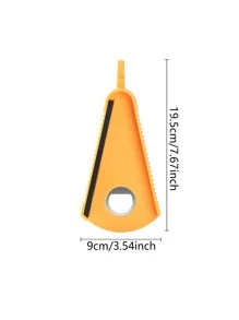 1 Dụng Cụ Mở Hộp Bằng Nhựa, Dụng Cụ Mở Hộp Cầm Tay Màu Vàng Tối Giản Cho Gia Đình - Màu vàng - Xem 3