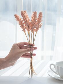 1pc Plastic Artificial Plant, Fake Plant For Home - Multicolor - View 2