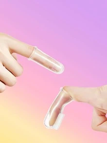 3入組隨機色寵物牙刷帶套 - 彩色 - 查看 4