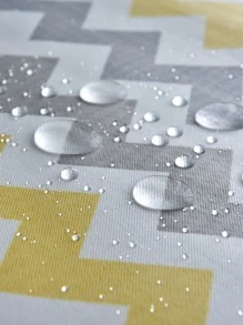 1pc Waterproof And Oil-Proof Tablecloth, TPU Coated Digital Printed Dining Table Desk Mat, Tea Table Cloth, Rectangular Table Cover For Indoor/Outdoor Use - Multicolor - View 5