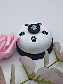 1pc Random Color Pet Training Bell, Cat/Dog Calling Bell - White - View 7