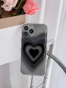 Heart Pattern Phone Case - Multicolor - View 2
