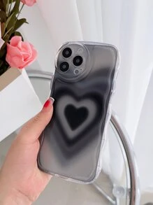 Heart Pattern Phone Case - Multicolor - View 5