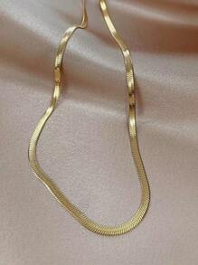 Chuỗi vòng cổ tối giản - Vàng - Xem 5