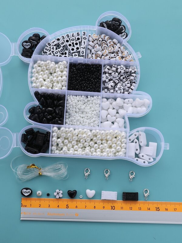 1box Bead DIY Jewelry Accessory Set SHEIN UK