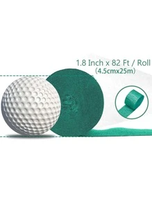 papel minimalista Serpentina para fiesta Decoración - Verde - Ver 3