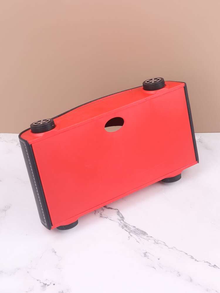 1pc Plastic Tissue Storage Box, Creative Car Design Tissue Box Cover Holder For Home - Multicolor - View 6