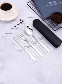 1件套不銹鋼廚房餐具和1入組收納盒 - 彩色 - 查看 2